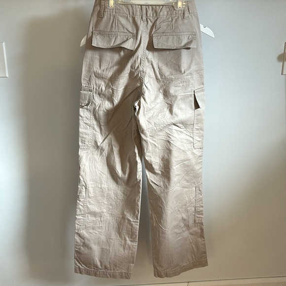 H&M cotton wide leg cargos. - Picture 5 of 8